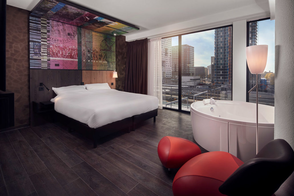 Inntel Hotels Utrecht Centre - Spa Corner room double bed