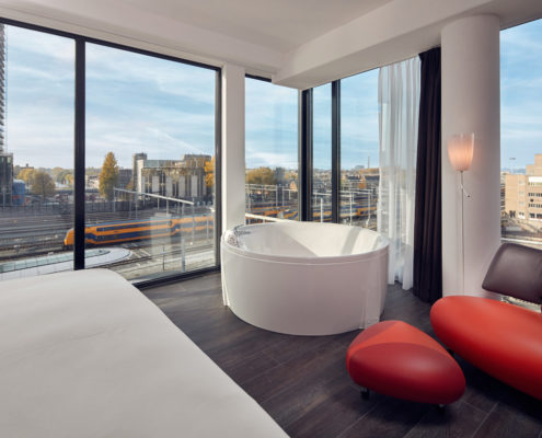 Inntel Hotels Utrecht Centre - Wellness hotel kamer - whirlpool